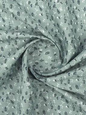 100%Cotton Printed Shirt Fabric-Alpha