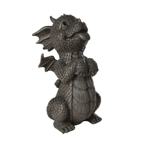 10.25" Garden Dragon Statue - Panting