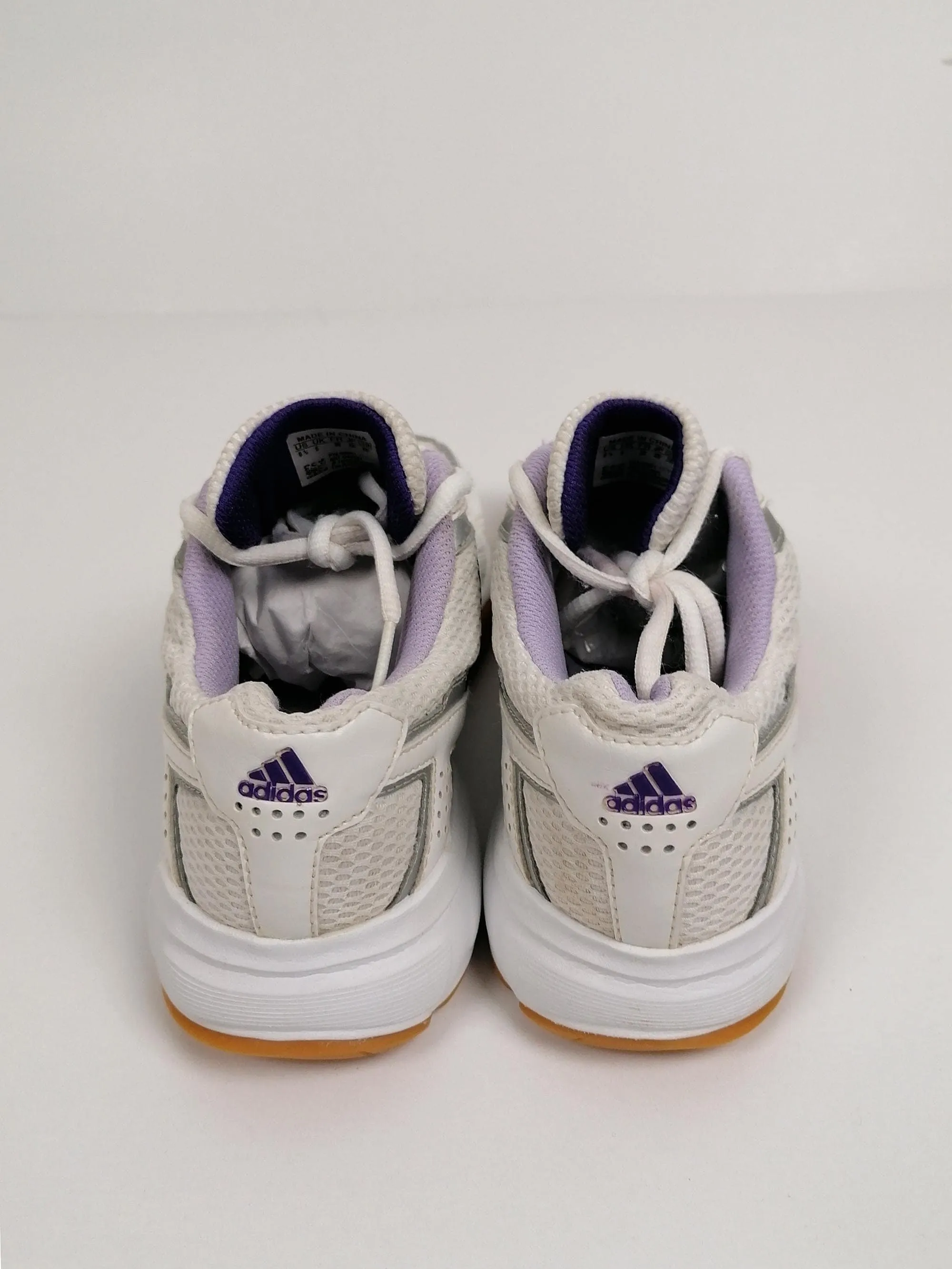 2011 ADIDAS Adituff Sneakers White Silver Purple - size UK 5/ EU 38/ 23.5 cm