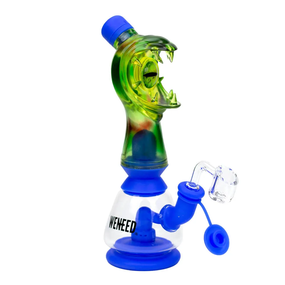 9'' Leak Proof Monster Eyes Silicone Rig