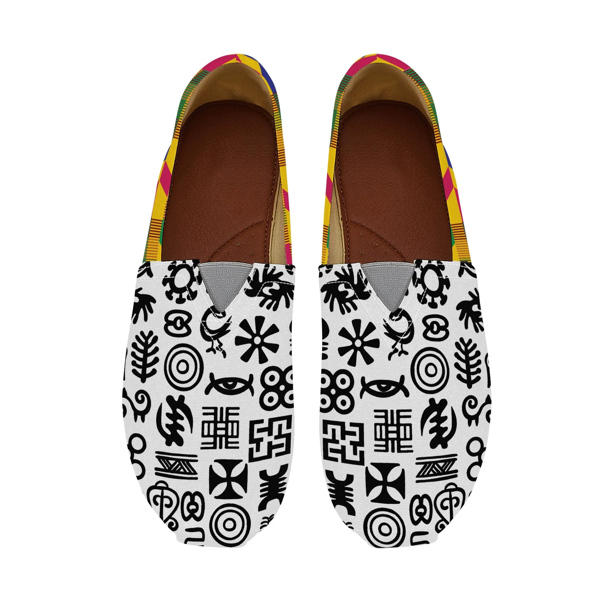 Adinkra Fra-Kente Slip-on Canvas