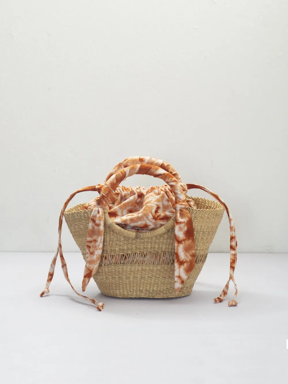 AKETEKETE Woven Butterfly Tote Bag - Small