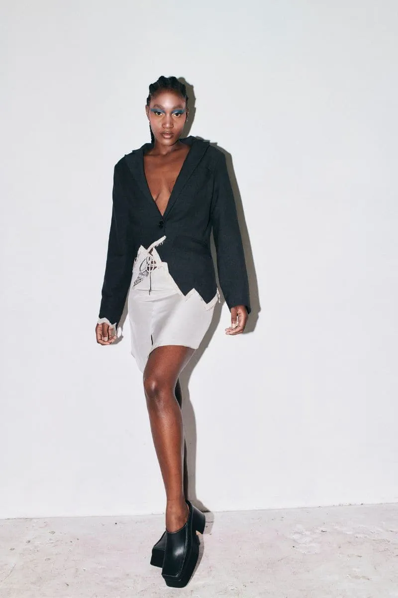 ALEXANDRA CROPPED SUIT JACKET