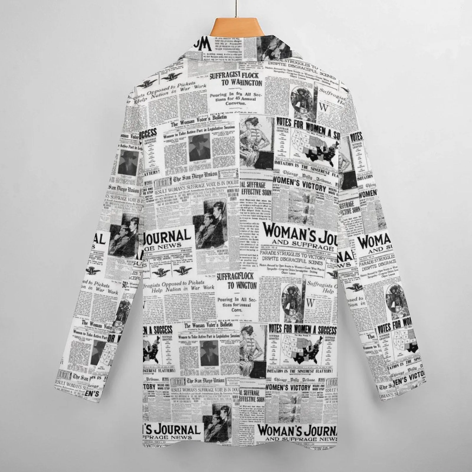 All Over Print Women's Blazer Women's casual suit