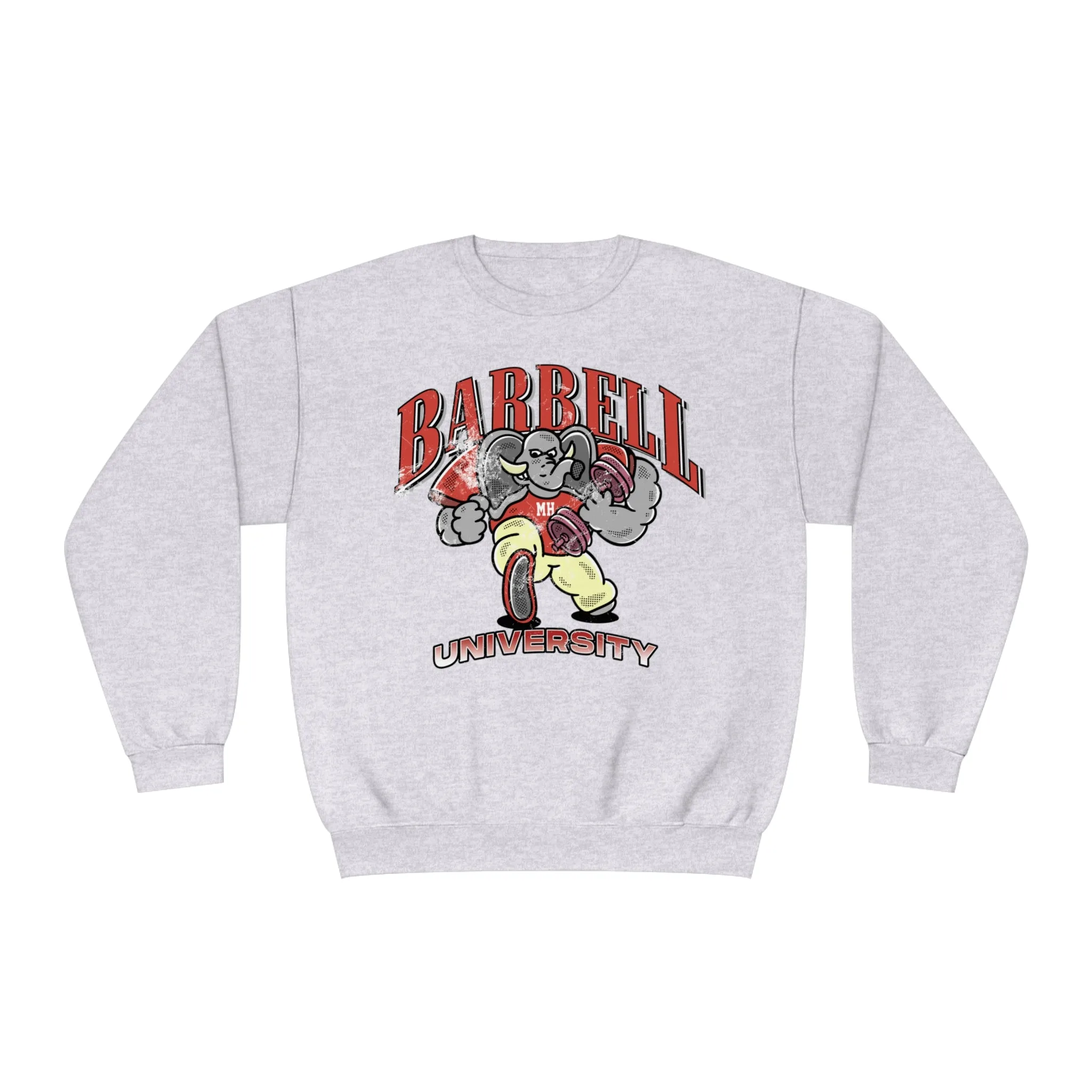 BARBELL UNIVERSITY- CREWNECK