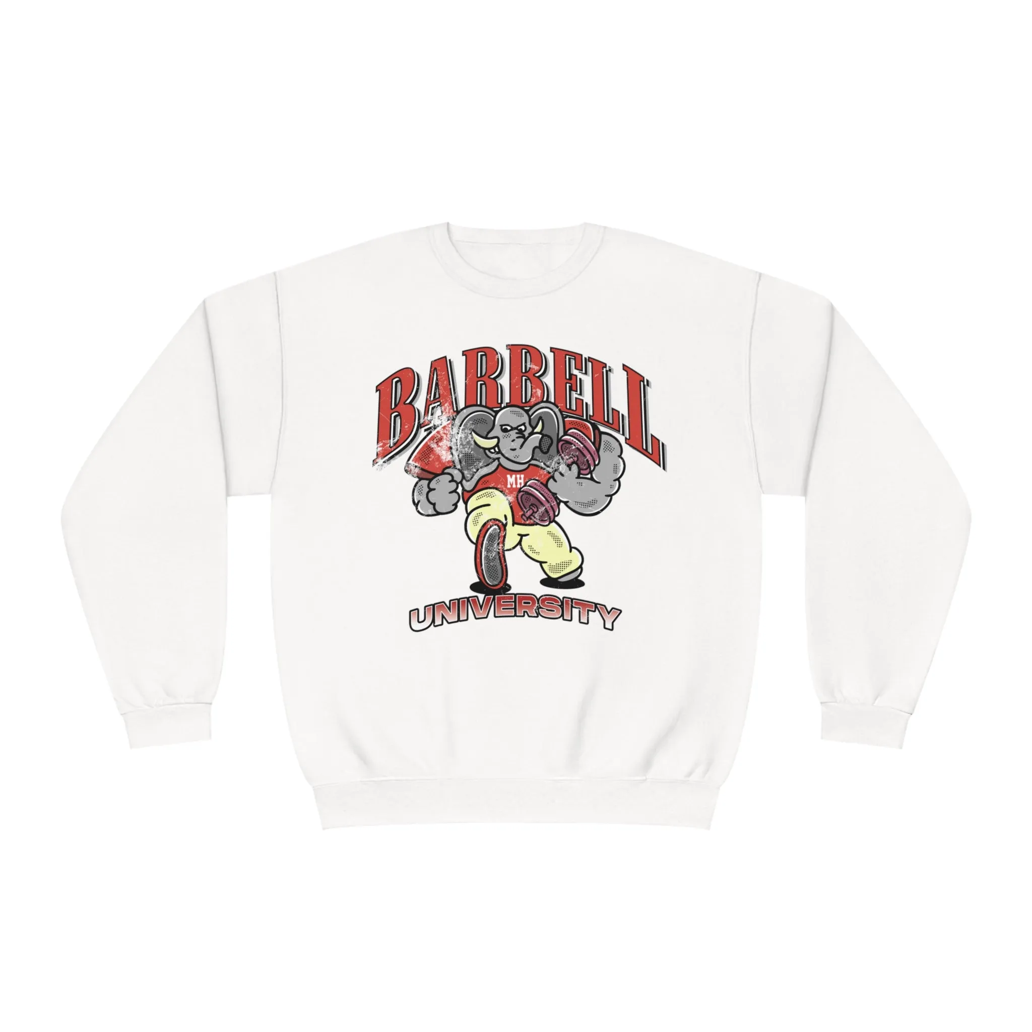 BARBELL UNIVERSITY- CREWNECK