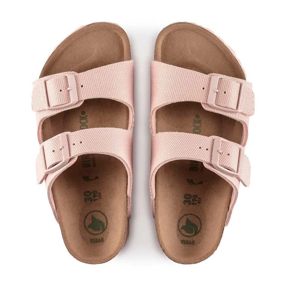 Birkenstock Girl's Arizona Vegan Pink Canvas