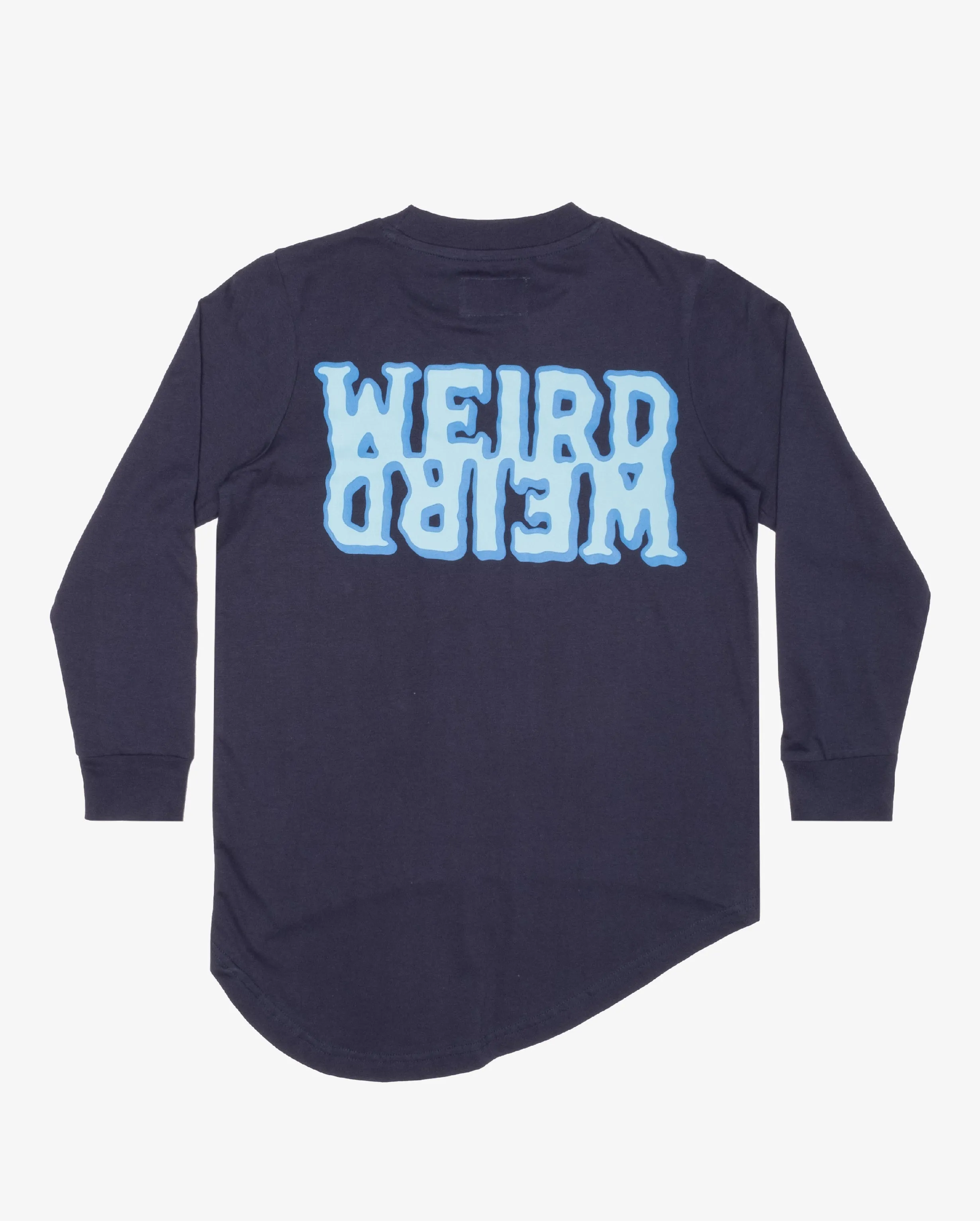 BOB Weird LS Navy Tee