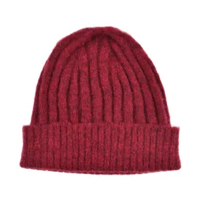 cableami - Shaggy Dog Beanie - Burgundy