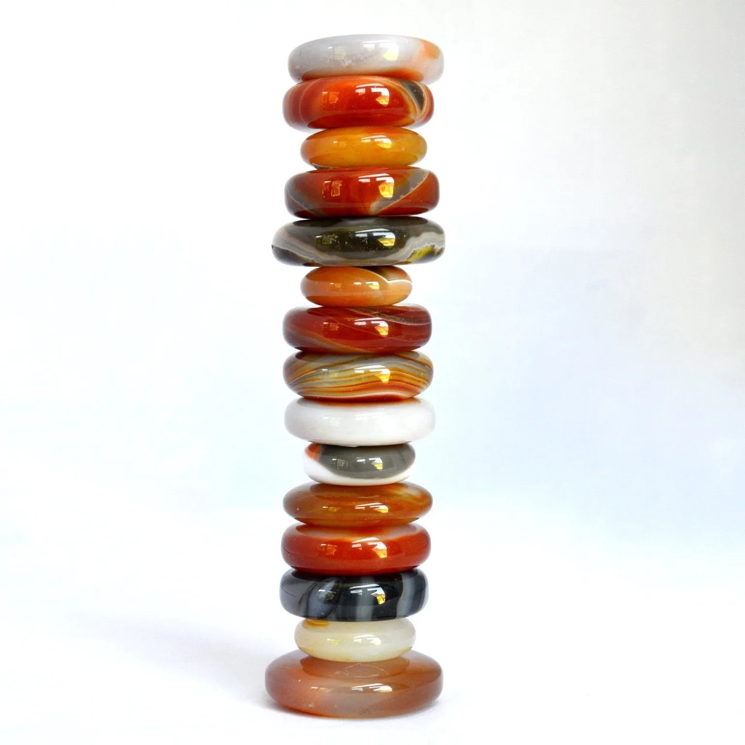 Carrot Cake - Carnelian Stacking Stone