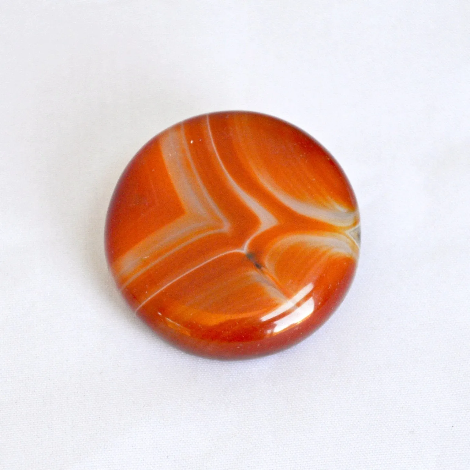 Carrot Cake - Carnelian Stacking Stone