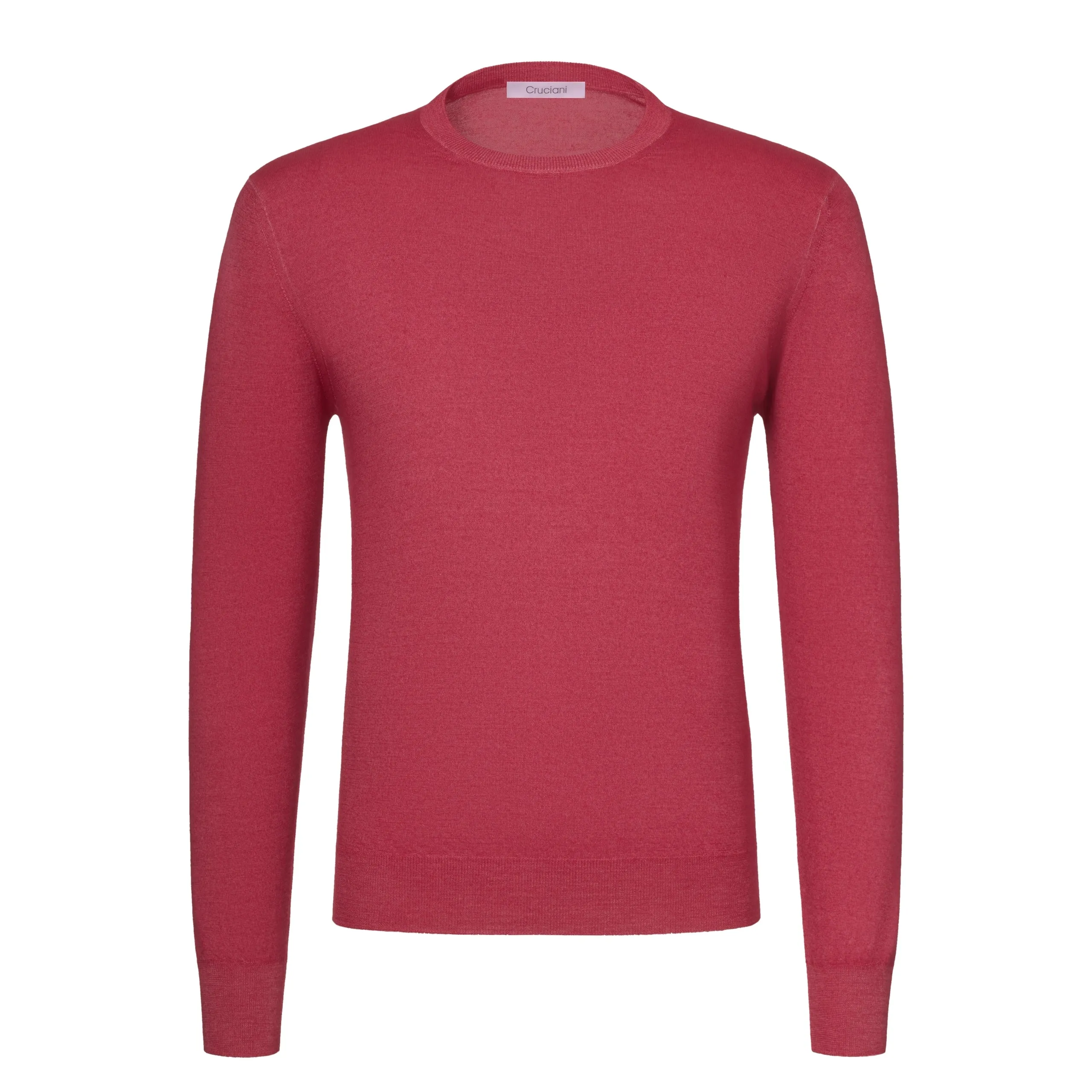 Cashmere and Silk Crew-Neck Sweater in Lollipop