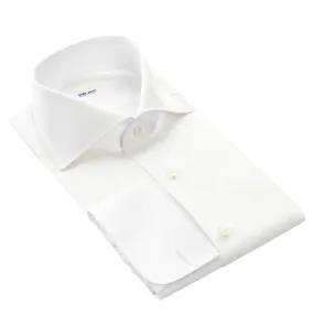 Classic White Shirt with French Double Cuff