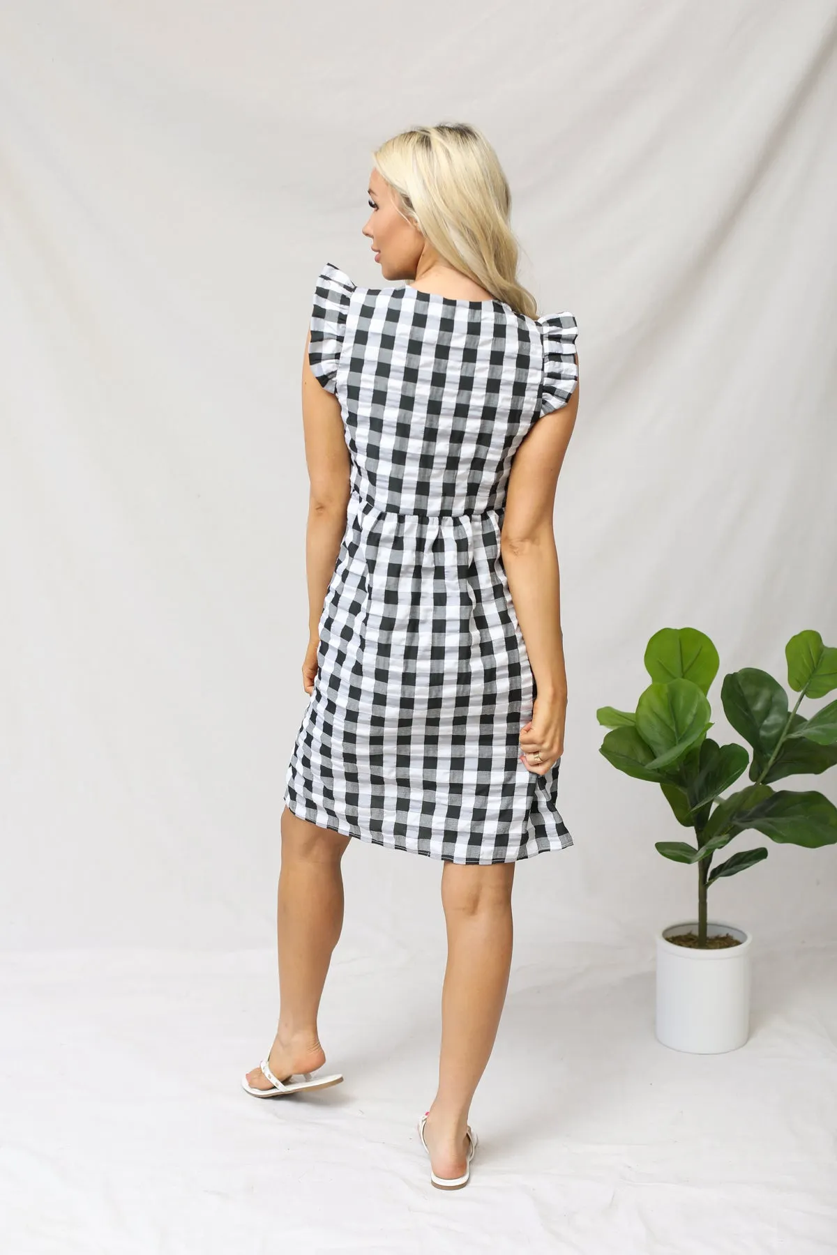 Coastal Living Gingham Dress