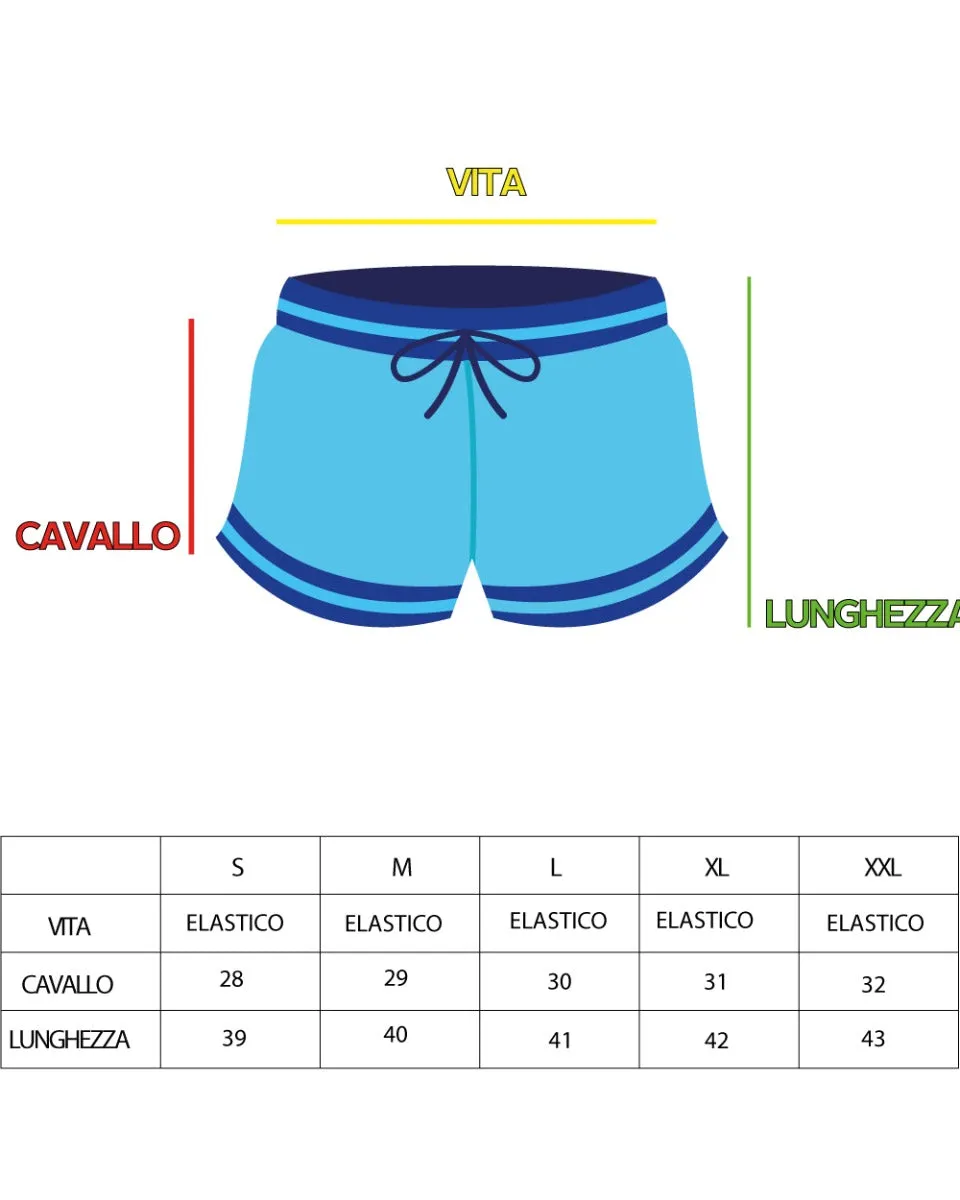 Costume Uomo Boxer Summer Fantasia Floreale Multicolore Casual GIOSAL-SU1203A