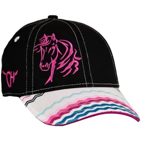 Cowgirl Hardware Toddler Girls' Zig-Zag Cap