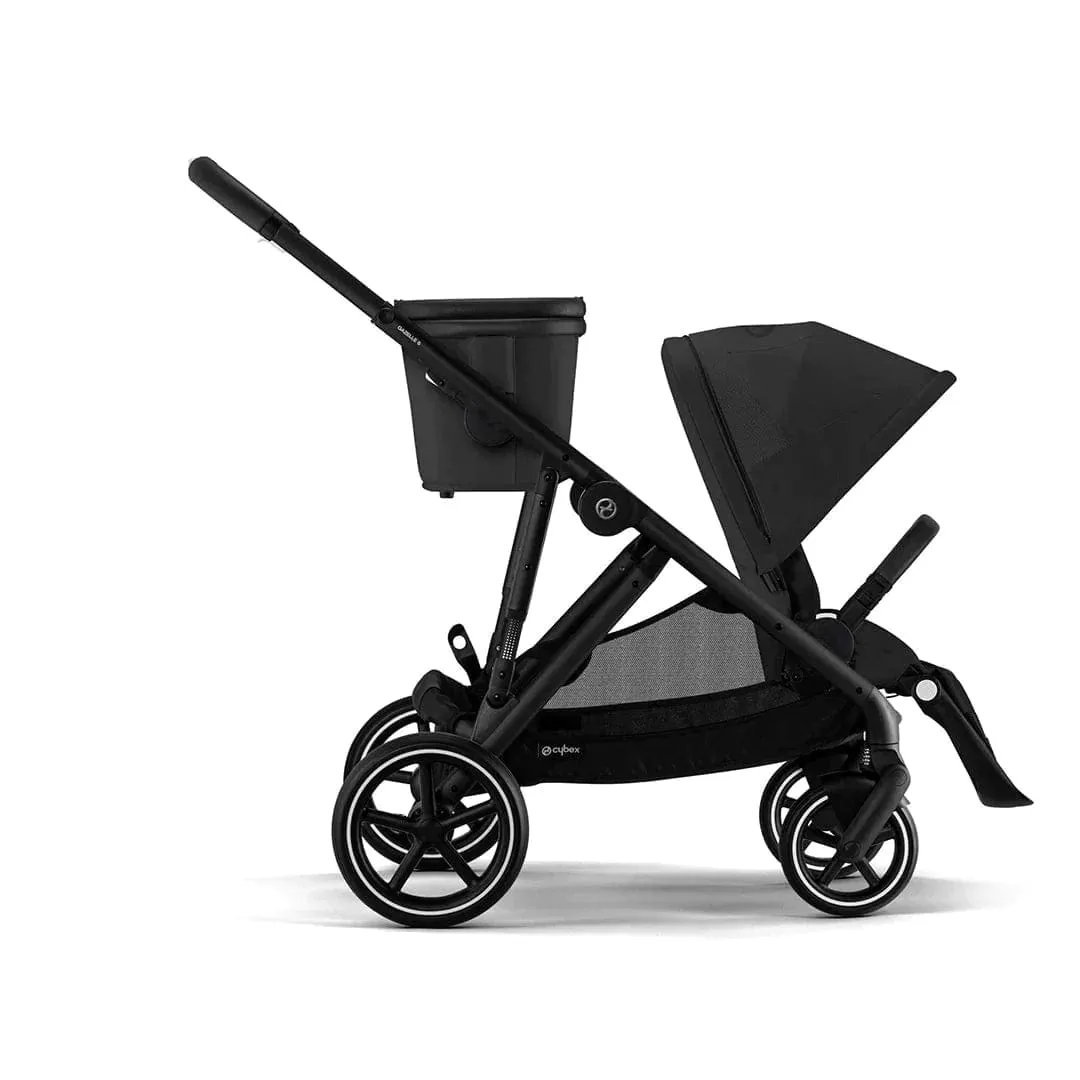 Cybex Gazelle S Twin Pushchair - Black / Moon Black