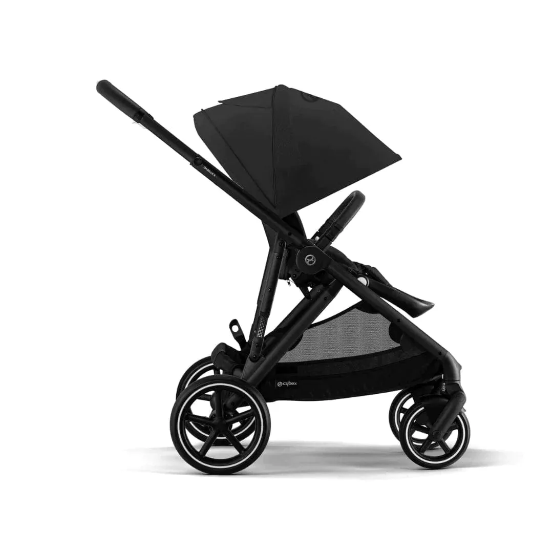 Cybex Gazelle S Twin Pushchair - Black / Moon Black