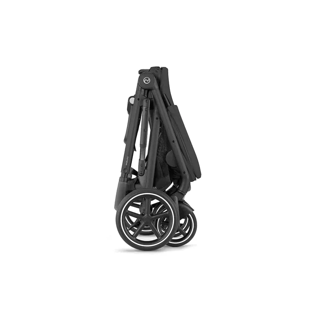 Cybex Gazelle S Twin Pushchair - Black / Moon Black