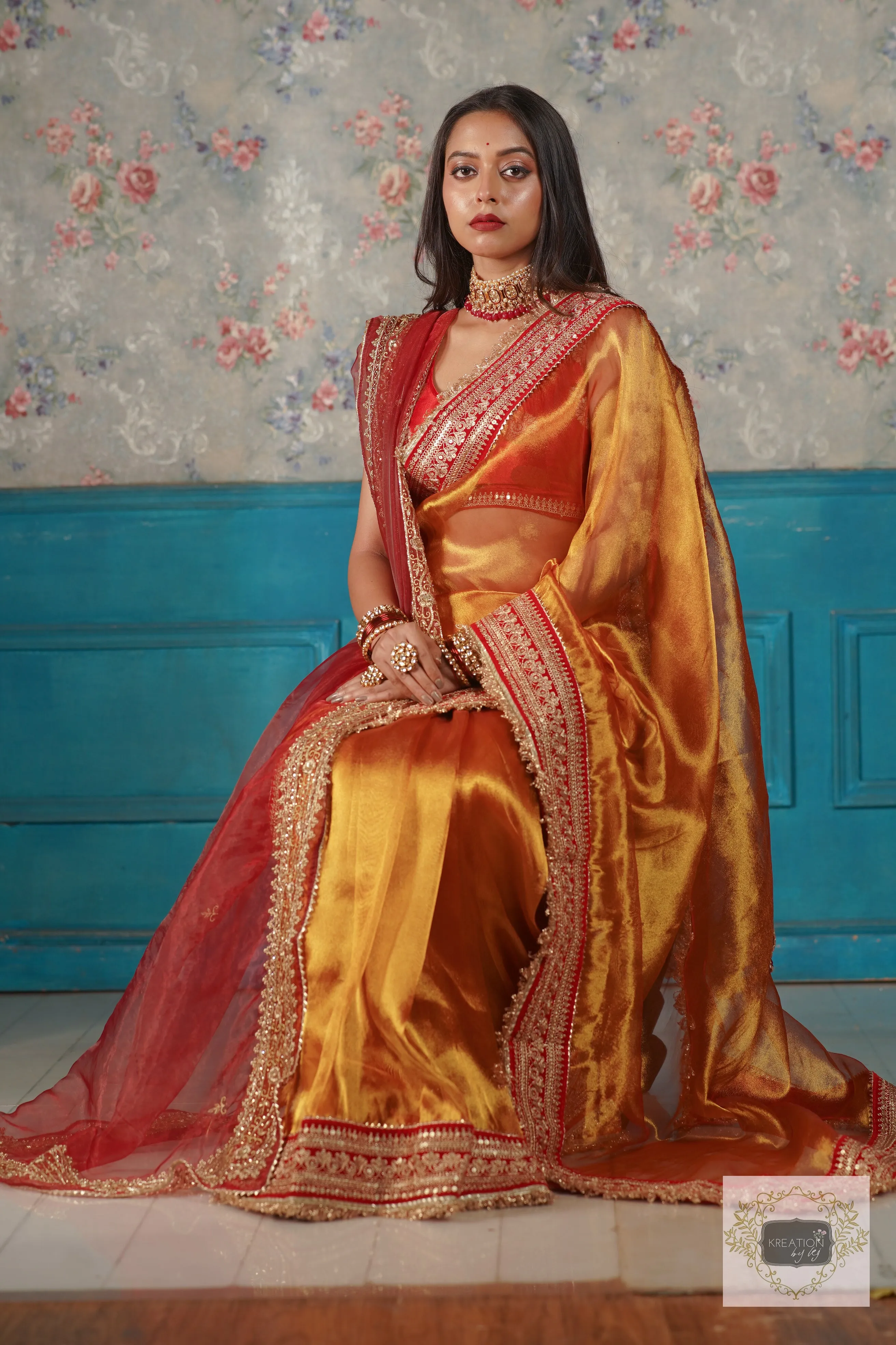 Eternal Elegance Banno Saree