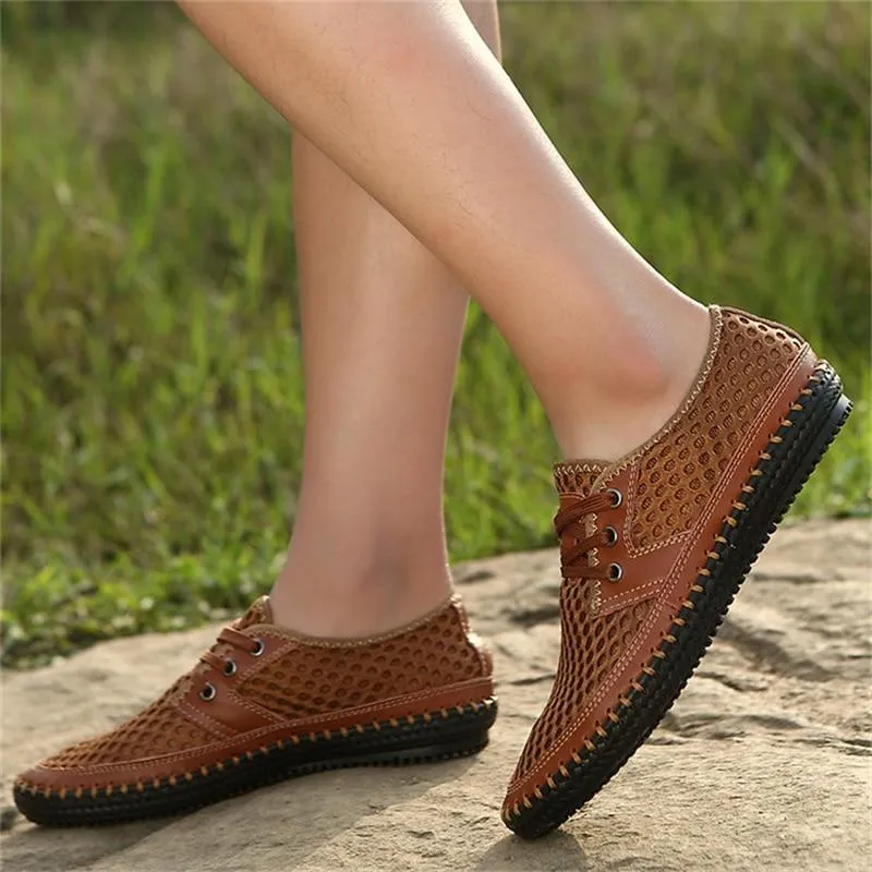 Evan Fashion Breathable Mesh Casual Leisure Flats