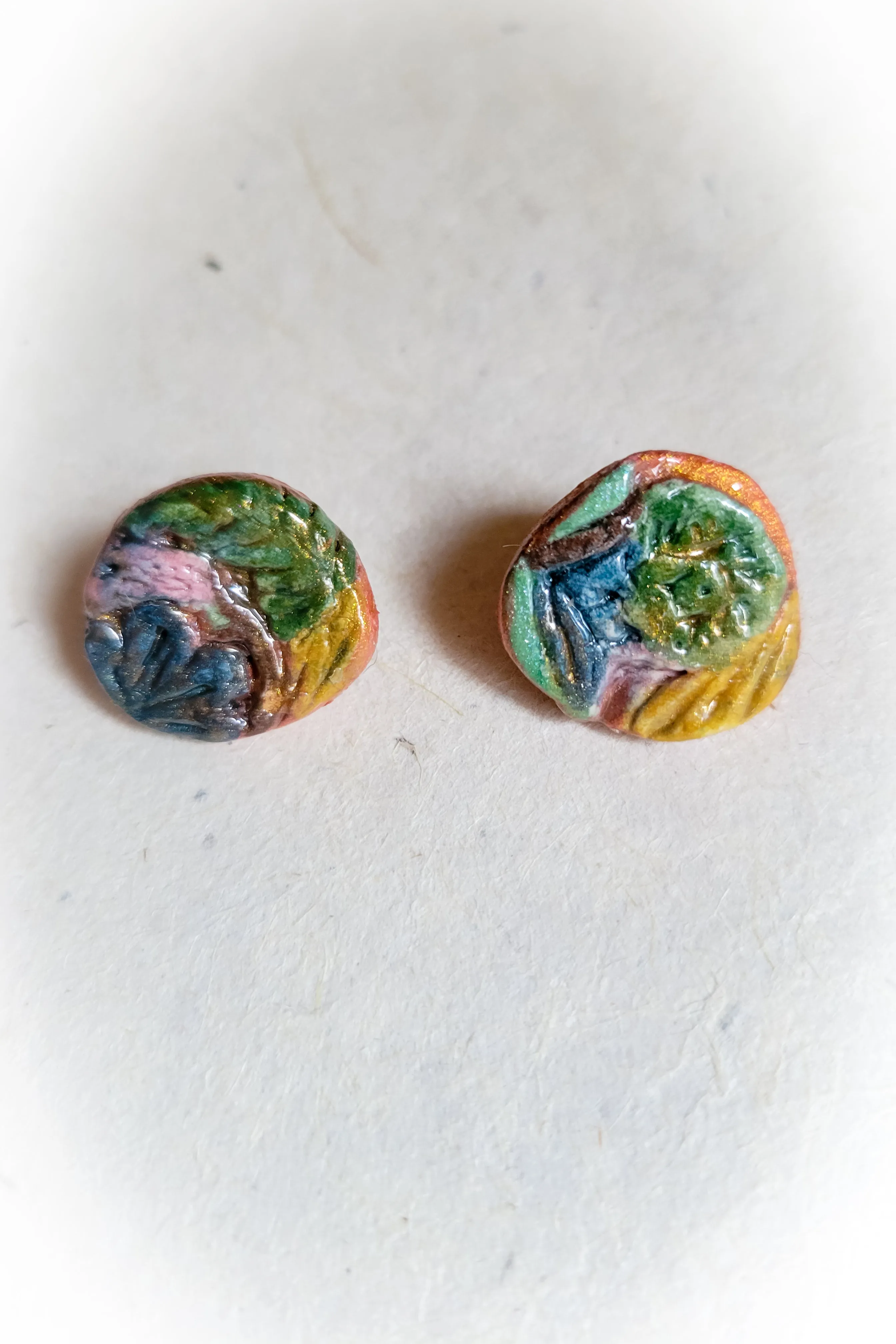 Evie Wild Bouquet Studs