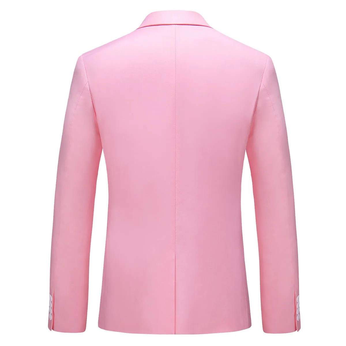 Fashion Jakcket One Button Casual Blazer Pink