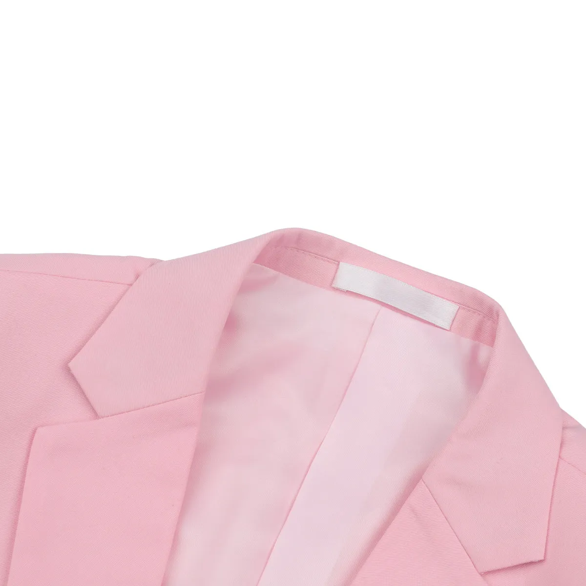 Fashion Jakcket One Button Casual Blazer Pink