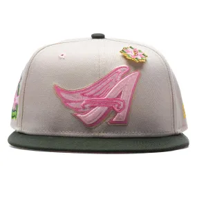 Feature x New Era Lotus 59FIFTY Fitted - Los Angeles Angels