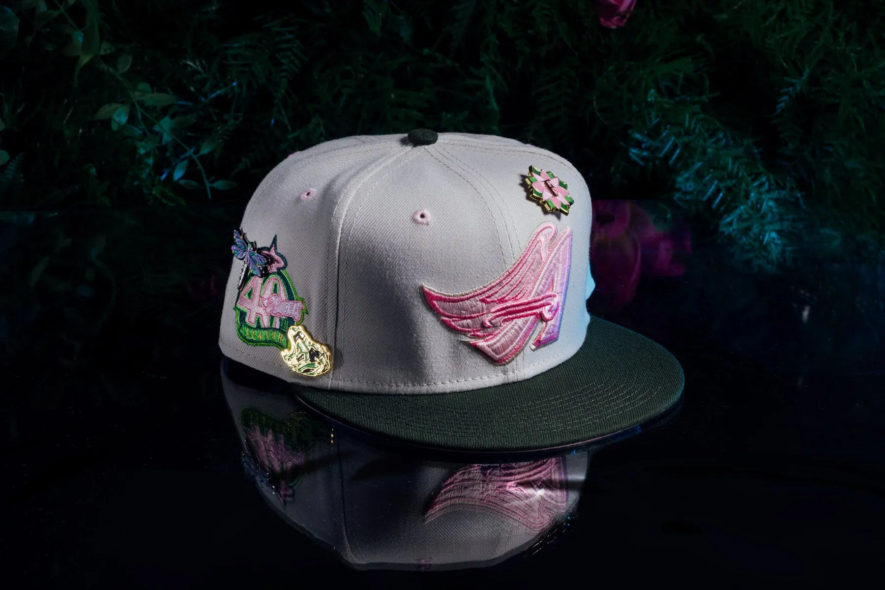 Feature x New Era Lotus 59FIFTY Fitted - Los Angeles Angels