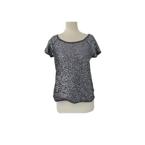 Forever 21 Silver Sequins Top | Pre Loved |