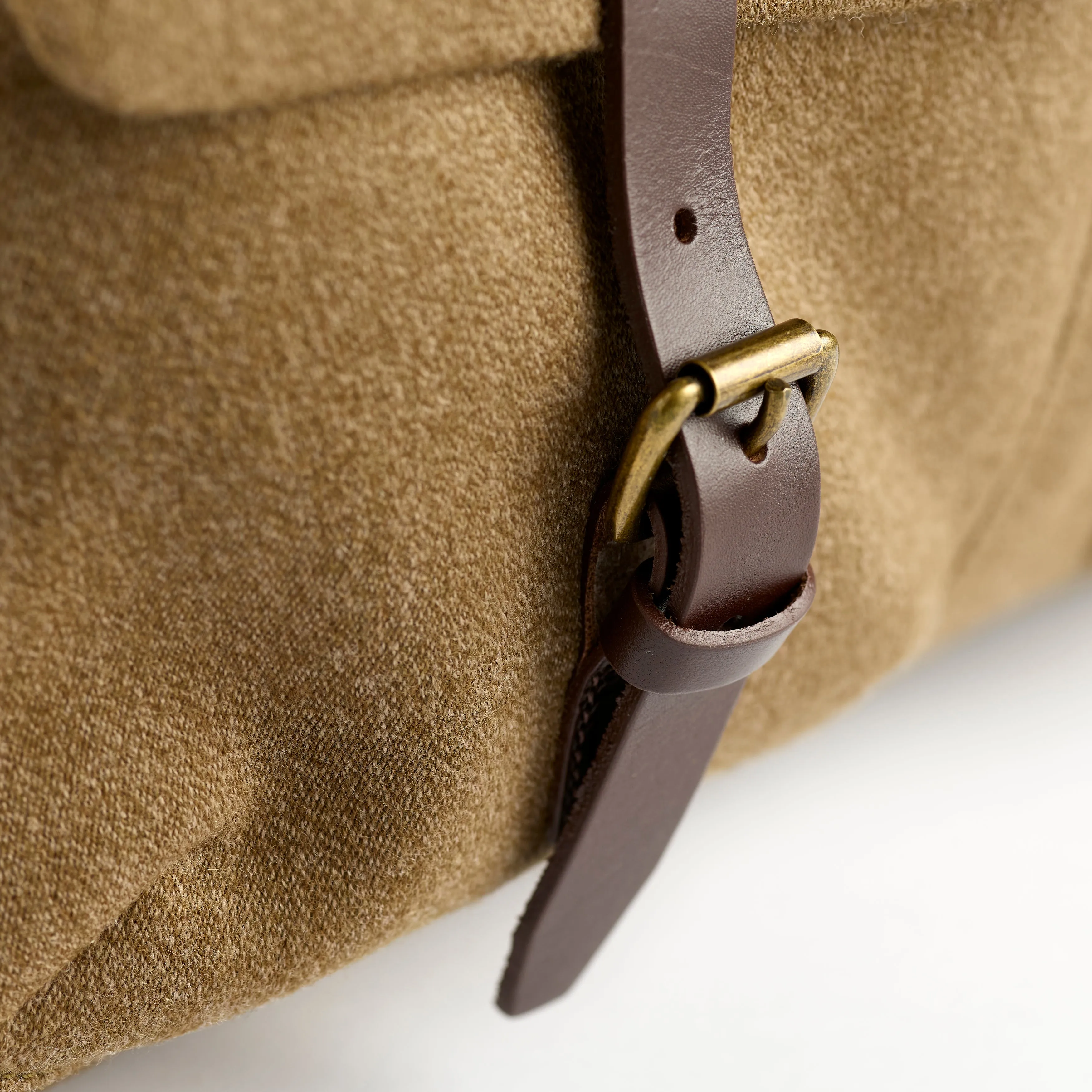 Fox Covert Cloth Olive Double Pocket Holdall