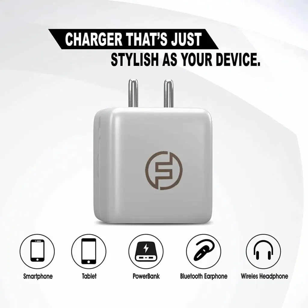 Foxsky Charger 12W For Mobile Charger | Power Adapter | Fast Charger | Android Smartphone Charger