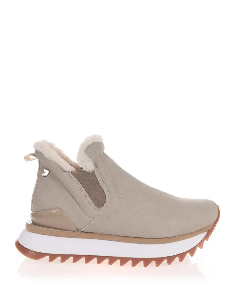 Gioseppo 67738 Pitten Taupe Leather Sporty Casual