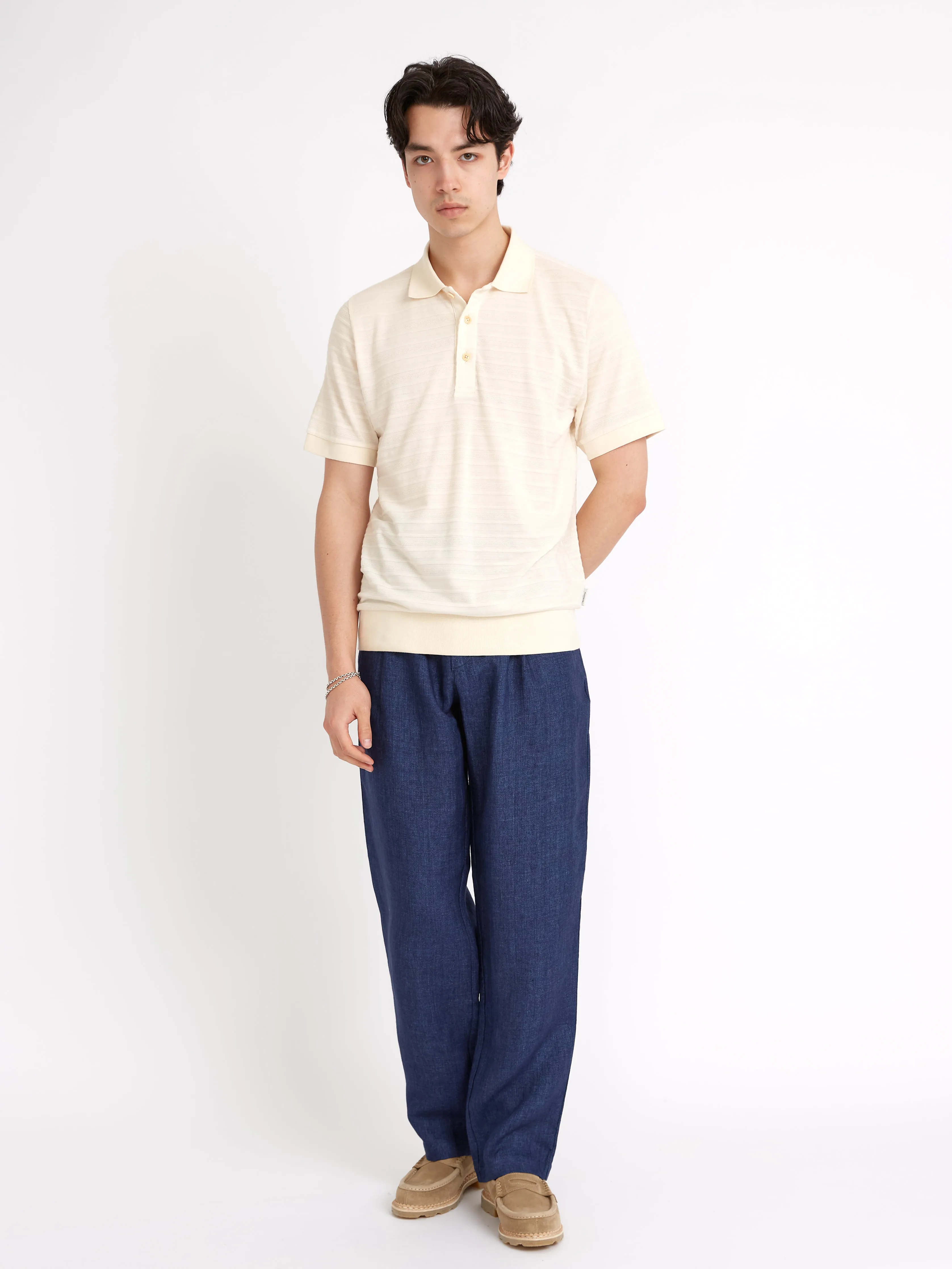 Glendale Polo Shirt Dornie Cream