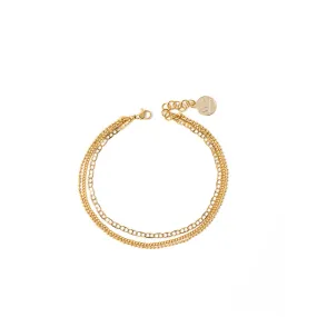 Gold Terzo Anklet