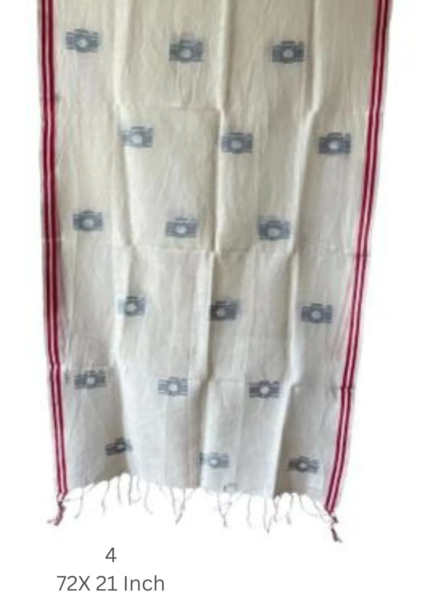 Handwoven Muslin Cotton Scarf