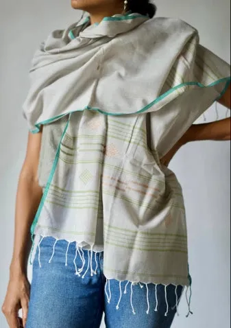 Handwoven Muslin Cotton Scarf