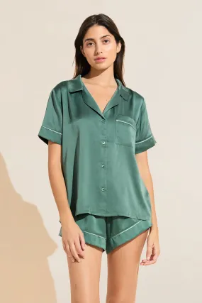 Inez Washable Silk Short PJ Set