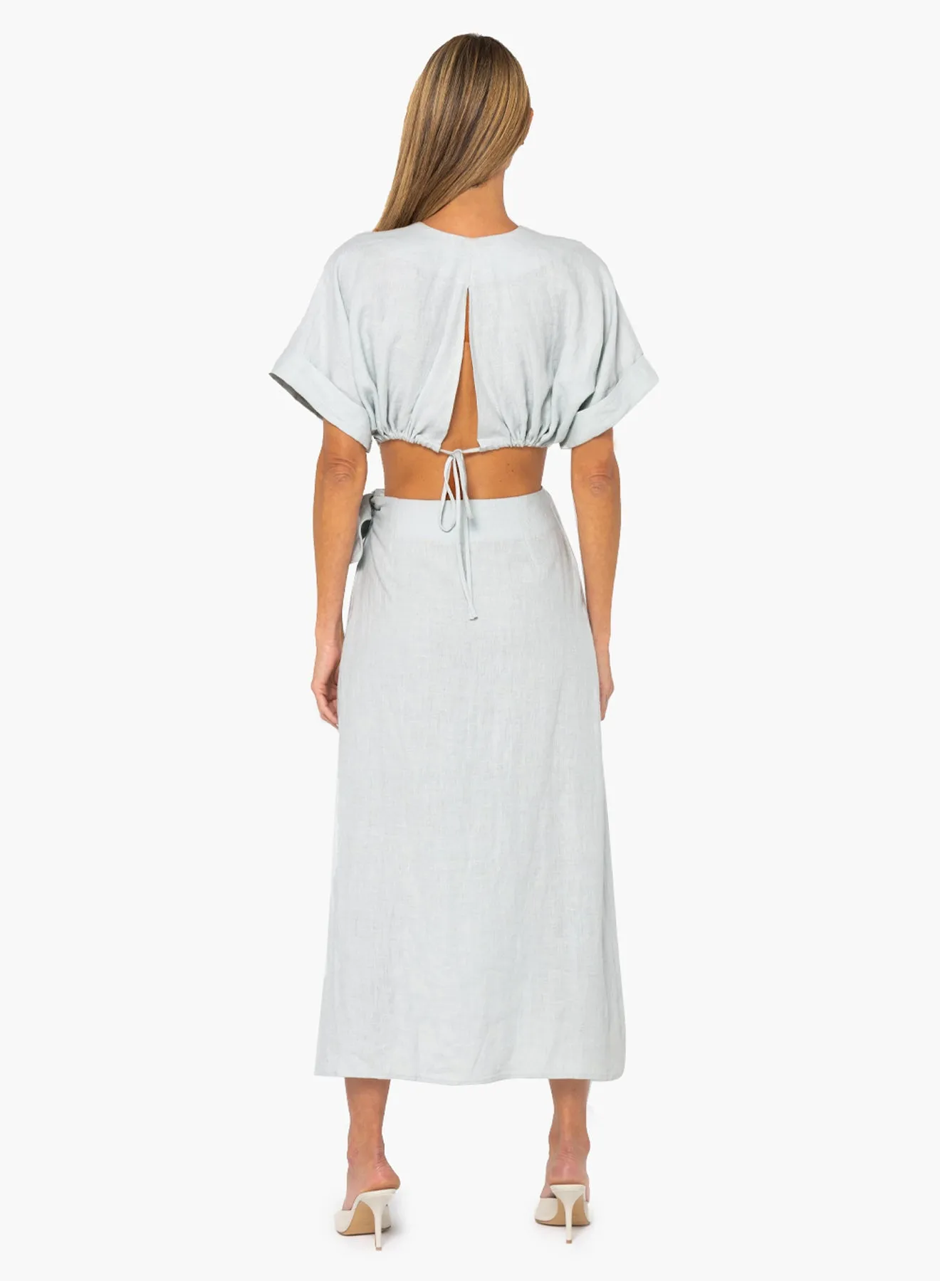 Just Bee Queen - Devon Midi Dress - Seafoam