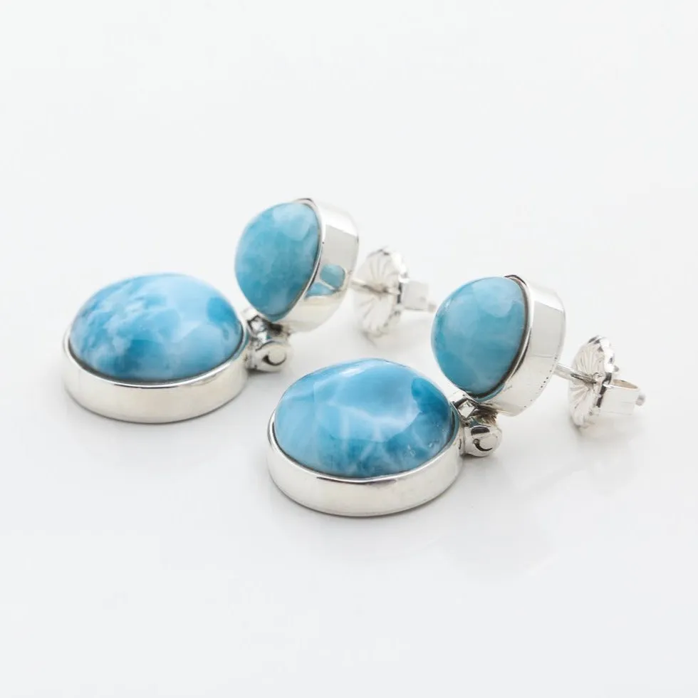 Larimar Earrings Elena