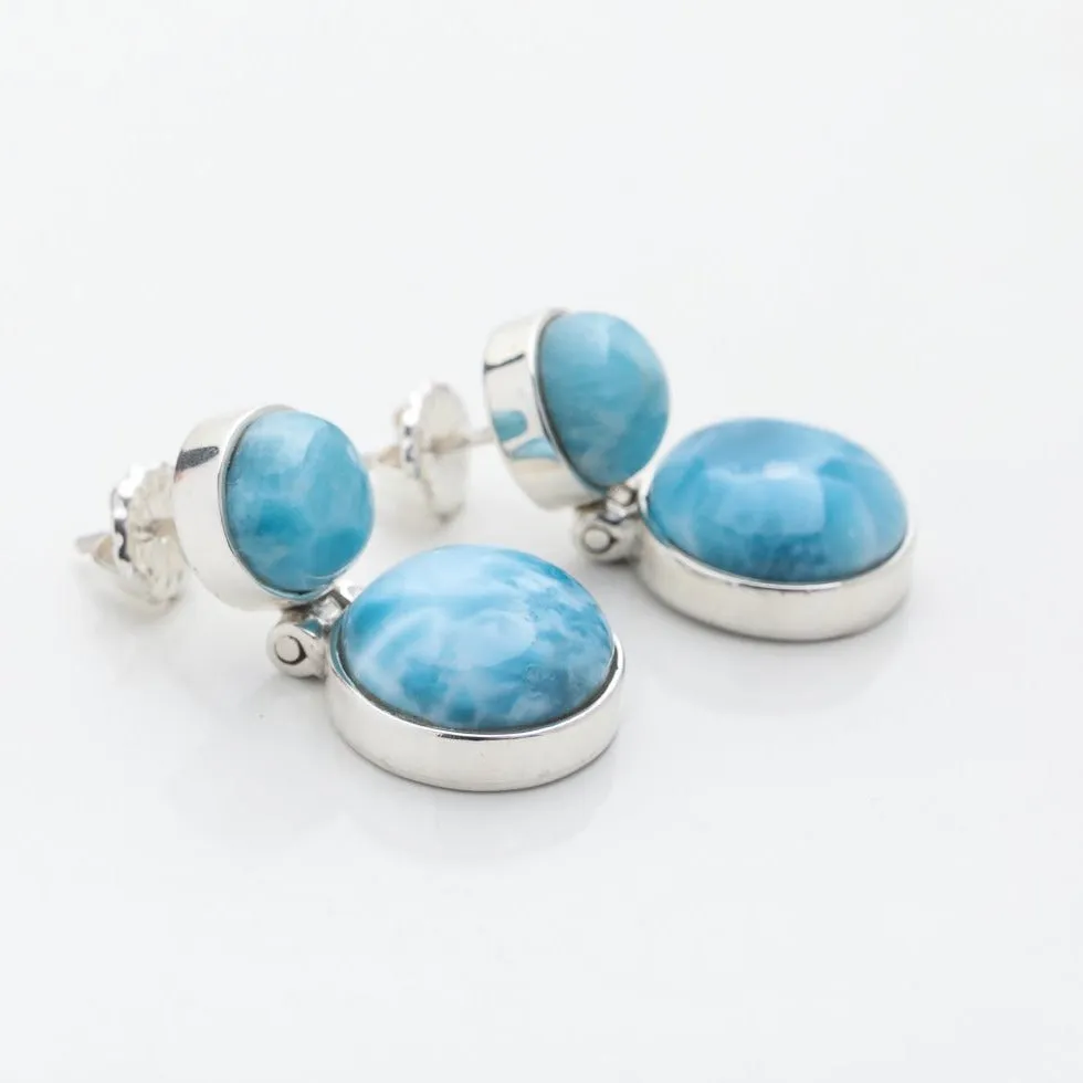 Larimar Earrings Elena