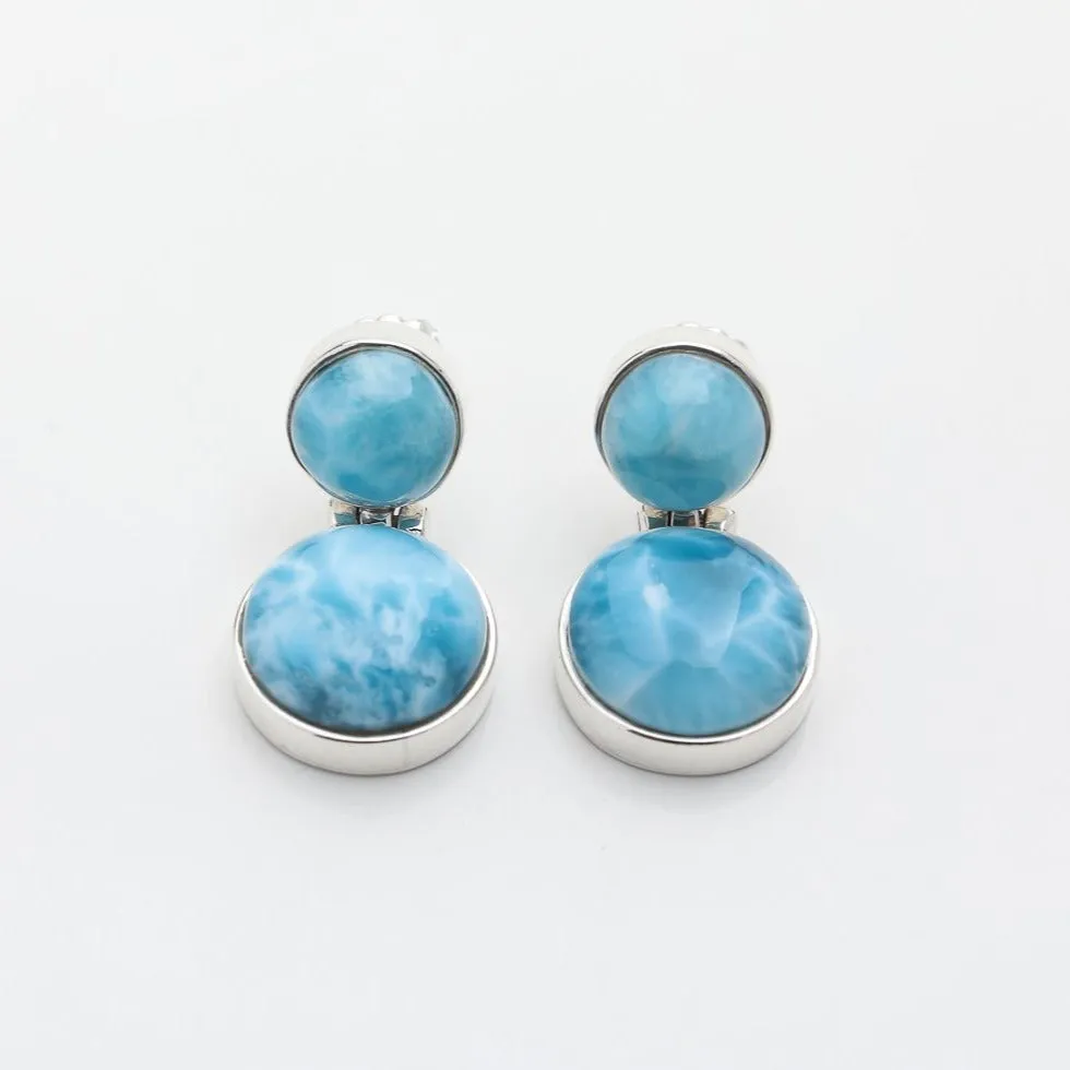 Larimar Earrings Elena