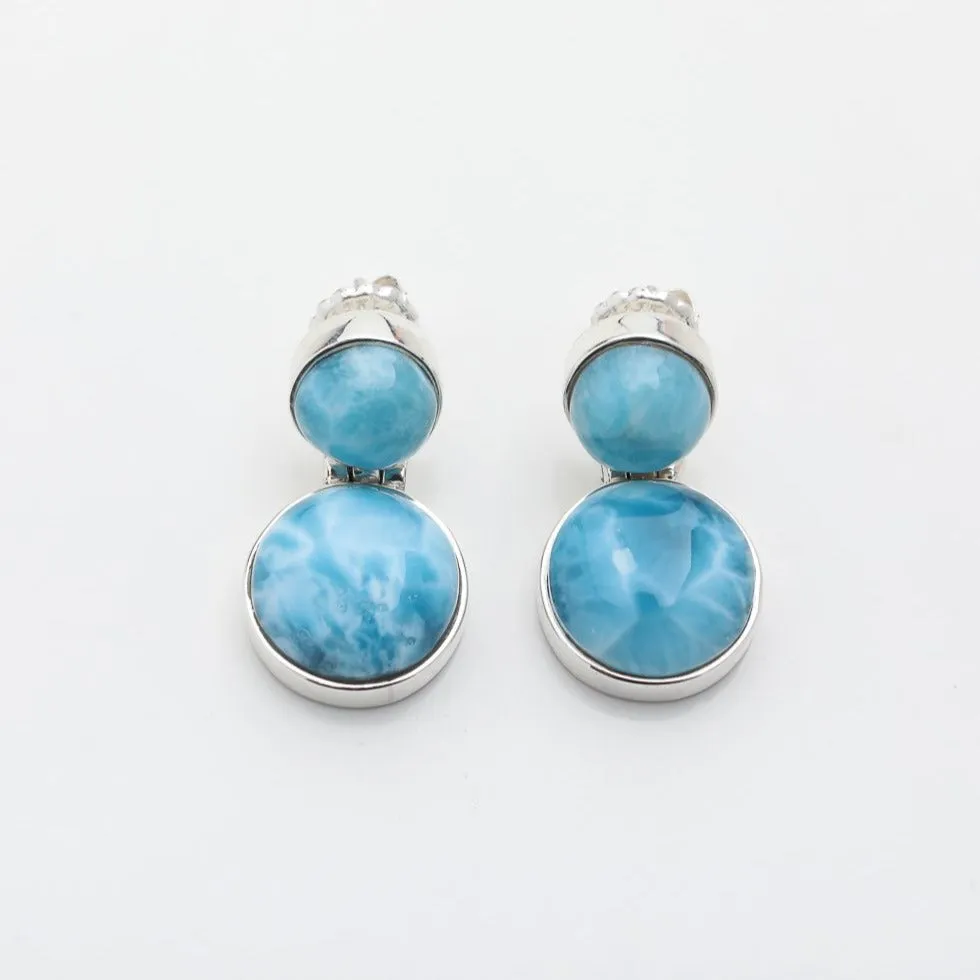 Larimar Earrings Elena