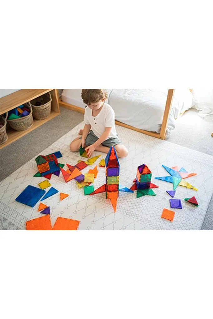 Magnetic Tiles Set - 64 Pieces