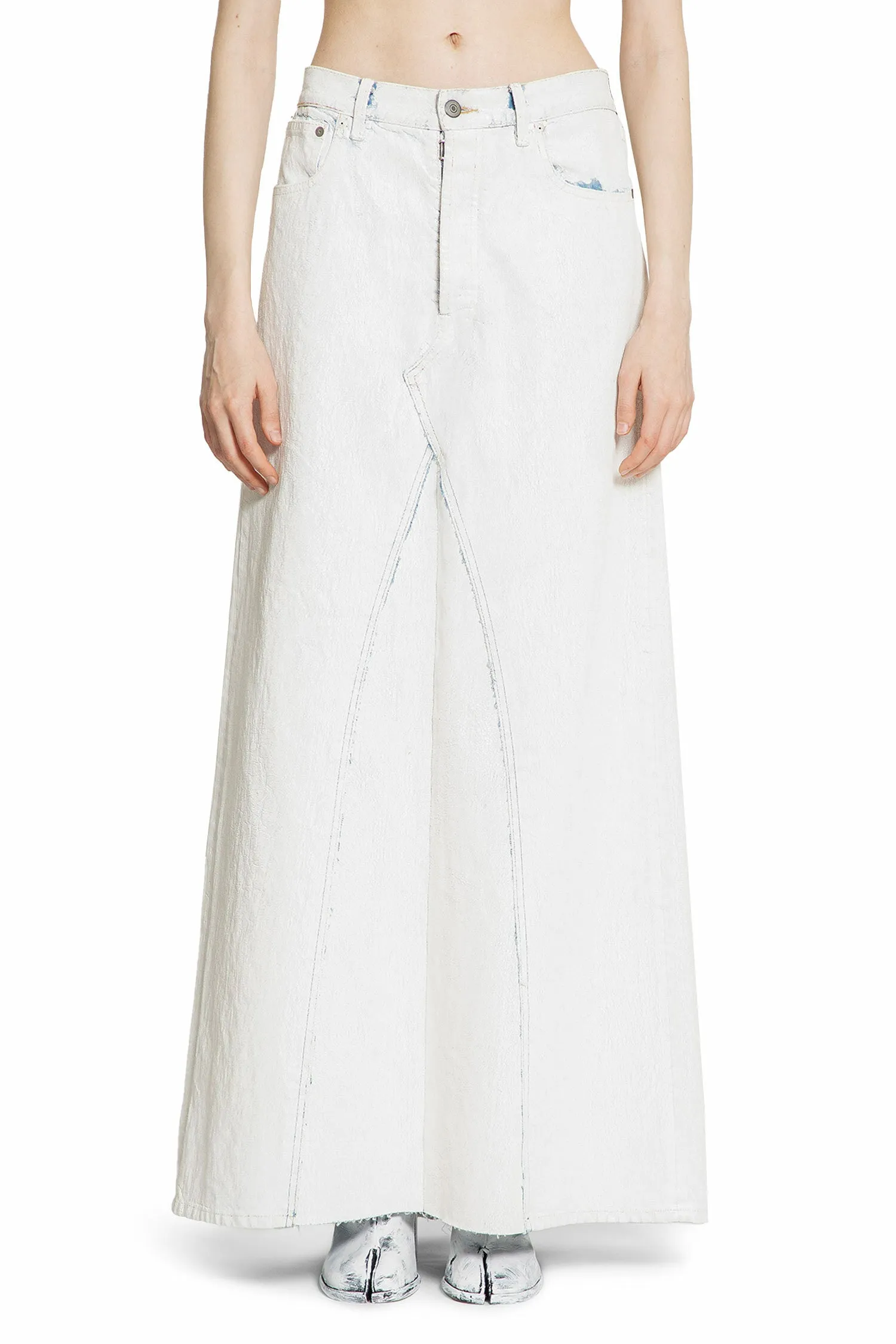 MAISON MARGIELA WOMAN WHITE SKIRTS