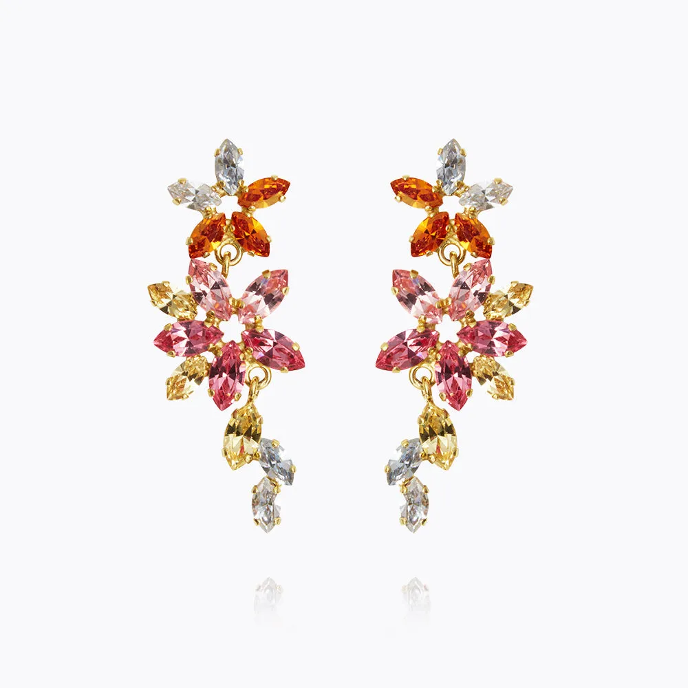 Melia Earrings / Marigold Combo