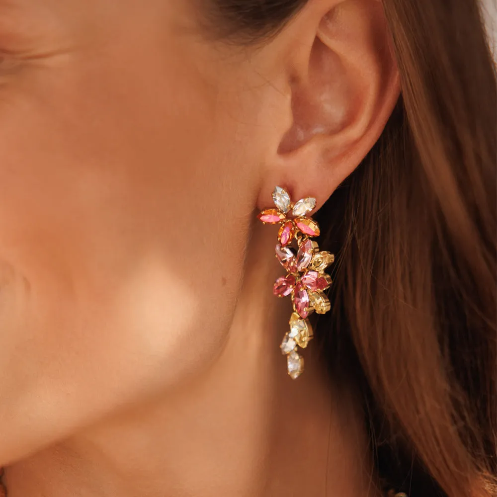 Melia Earrings / Marigold Combo