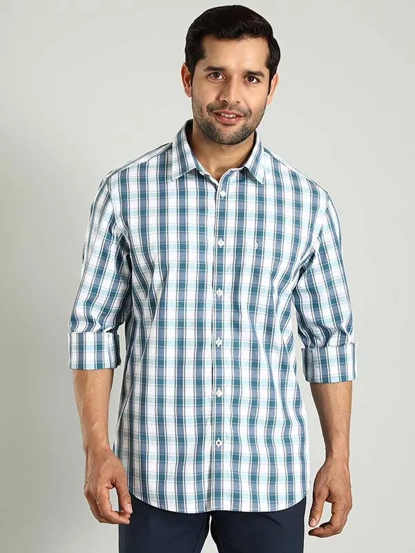 Men Checked Full Sleeve Cotton Shirt