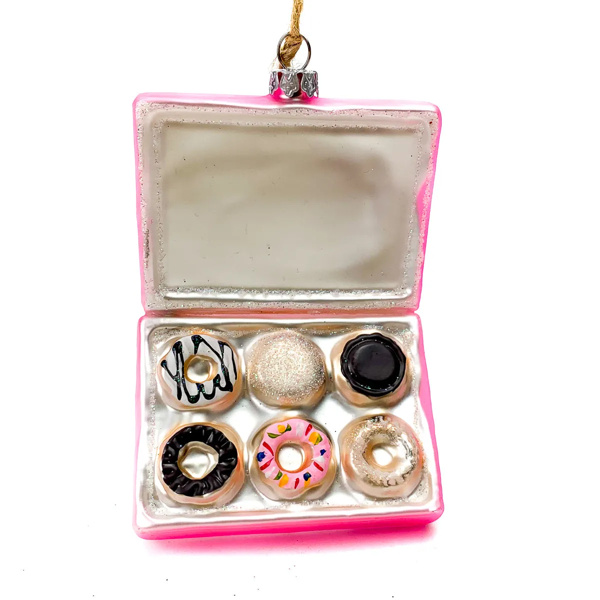 Mixed Box of Donuts Ornament